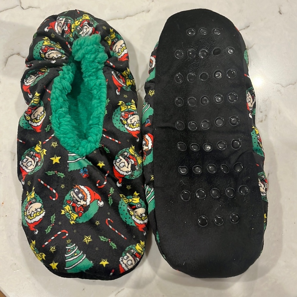Rugrats Christmas slippers